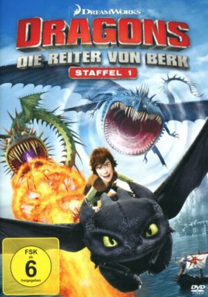 Dragons - Die Reiter von Berk - Staffel 1 / Vol. 1-4  [4 DVDs]