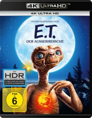E.T. - Der Außerirdische  (4K Ultra HD)  (neues Bonusmaterial)