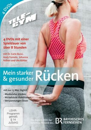 Tele-Gym - Mein starker & gesunder Rücken  [4 DVDs]