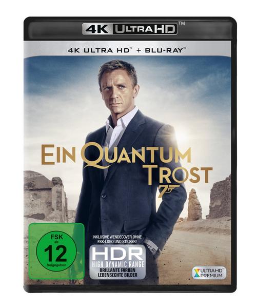 James Bond - Ein Quantum Trost  (4K Ultra HD) (+ Blu-ray 2D)