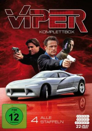 Viper - Komplettbox: Alle vier Staffeln  [22 DVDs]