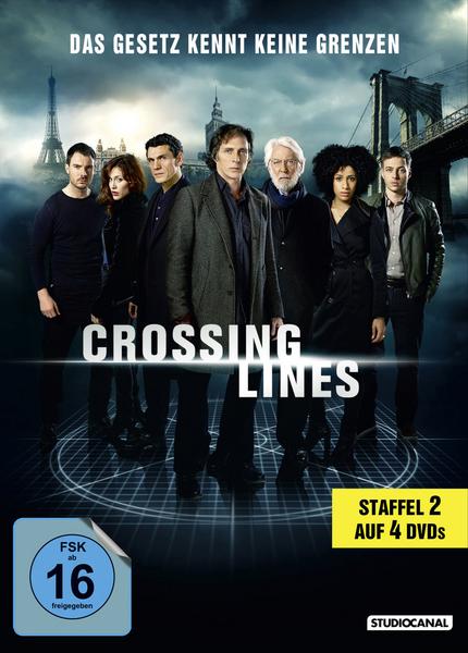 Crossing Lines - Staffel 2  [4 DVDs]