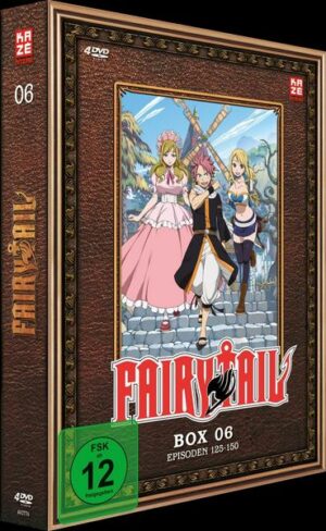 Fairy Tail - TV-Serie - DVD Box 6 (Episoden 125-149) [4 DVDs]