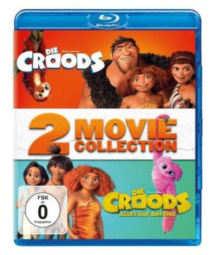 DIE CROODS 2 MOVIE COLLECTION Die Croods & Die Croods – Alles auf Anfang  [2 BRs]