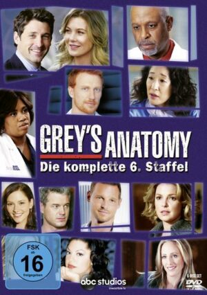 Grey's Anatomy - Die komplette sechste Staffel  [6 DVDs]