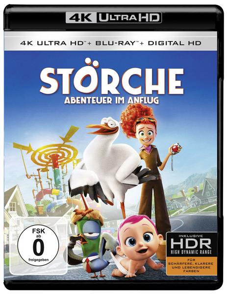 Störche - Abenteuer im Anflug  (4K Ultra HD) (+Blu-ray)