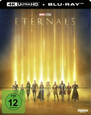 Eternals - Steelbook  (4K Ultra HD) (+ Blu-ray 2D)