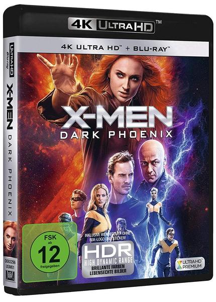 X-Men: Dark Phoenix  (4K Ultra HD) (+ Blu-ray 2D)