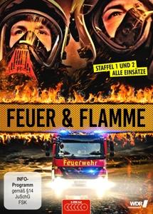 Feuer und Flamme - Mit Feuerwehrmännern im Einsatz - Staffel 1+2  [6 DVDs]