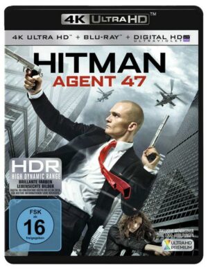 Hitman: Agent 47  (4K Ultra HD) (+ Blu-ray)