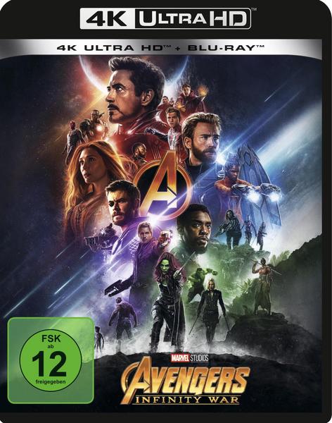Avengers: Infinity War  (4K Ultra HD) (+ Blu-ray 2D)