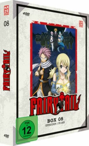 Fairy Tail - TV-Serie - DVD Box 8 (Episoden 176-203)  [4 DVDs]