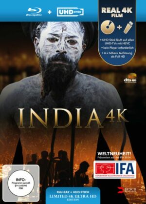 Fascinating India  Limited Edition (+ UHD Stick in Real 4K)
