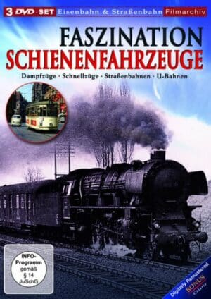 Faszination Schienenfahrzeuge [3 DVDs]