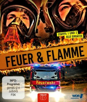 Feuer und Flamme - Mit Feuerwehrmännern im Einsatz - Staffel 1+2  [2 BRs]
