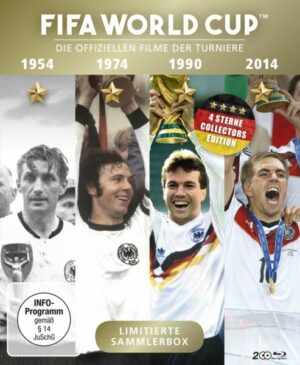 FIFA World Cup 54-74-90-14 - Die offiziellen Filme der Turniere  [2 BRs]