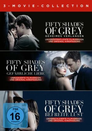 Fifty Shades of Grey - 3-Movie Collection  [3 DVDs]