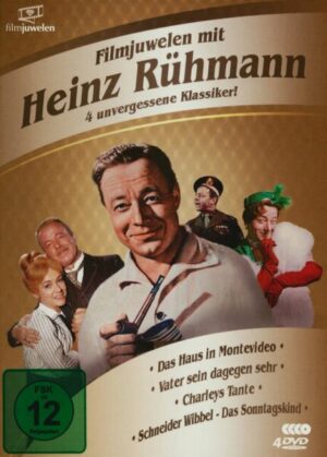 Filmjuwelen mit Heinz Rühmann: 4 unvergessene Klassiker! [4 DVDs]