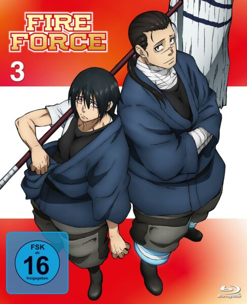 Fire Force  - Enen no Shouboutai - Vol. 3 (Eps.13-18)  [2 BRs]
