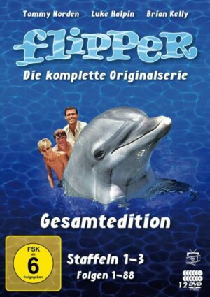 Flipper Gesamtedition - Die komplette Originalserie (Staffeln 1-3) (Fernsehjuwelen)  [12 DVDs]