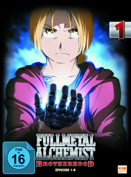 Fullmetal Alchemist - Brotherhood Vol. 1/Episode 1-8  Limited Edition  [2 DVDs]