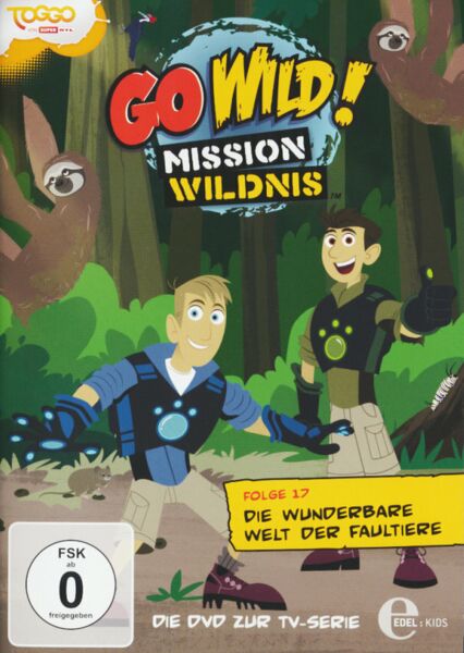 Go Wild! Mission Wildnis (17)DVD TV Serie-Die Wunderbare Welt Der Faultiere