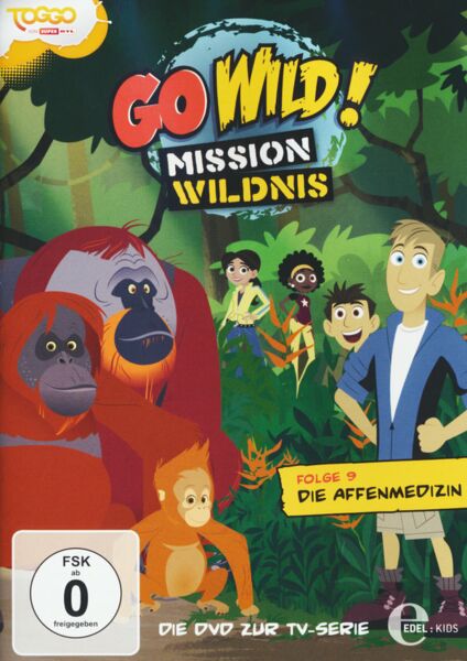 Go Wild! Mission Wildnis (9)DVD z.TV-Serie-Die Affenmedizin