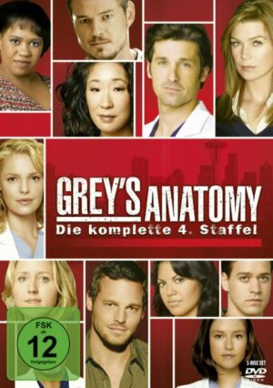 Grey's Anatomy - Die komplette vierte Staffel  [5 DVDs]
