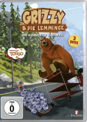 Grizzy & Die Lemminge - Die komplette Staffel 2 (78 Episoden)   [3 DVDs]