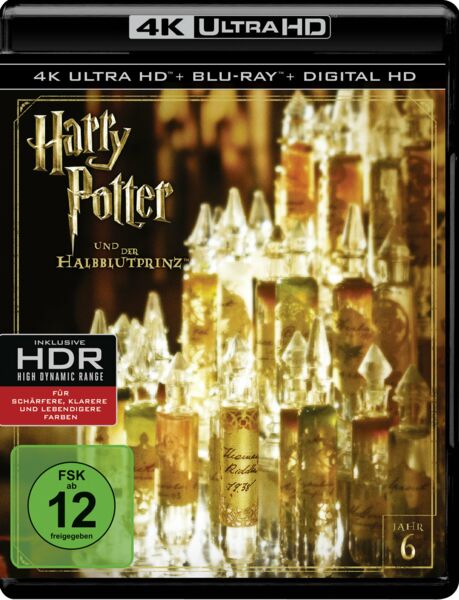Harry Potter und der Halbblutprinz  (4K Ultra HD) (+ Blu-ray)