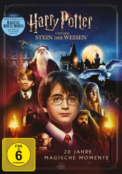 Harry Potter und der Stein der Weisen - Jubiläums-Edition - Magical Movie Modus  [2 DVDs]