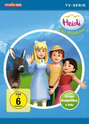 Heidi - Komplettbox/Staffel 2 - 26 Folgen  [4 DVDs]