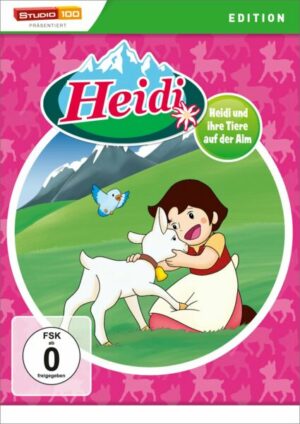 Heidi und ihre Tiere auf der Alm