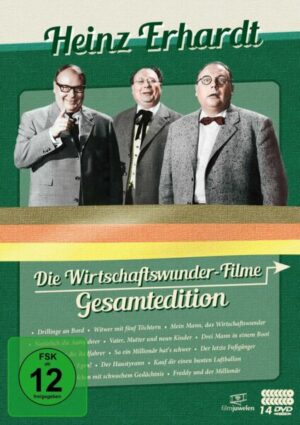 Heinz Erhardt Wirtschaftswunder Gesamtedition (Filmjuwelen)  [4 DVDs]