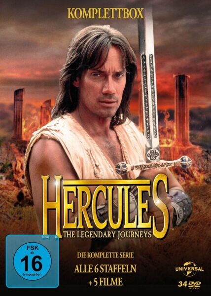 Hercules - The Legendary Journeys - Die komplette Serie (Alle 6 Staffeln + 5 Filme) (Fernsehjuwelen)  [34 DVDs]