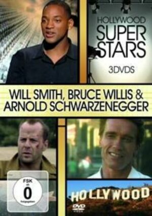Hollywood Super Stars - Will Smith/Bruce Willis/Arnold Schwarzenegger  [3 DVDs]