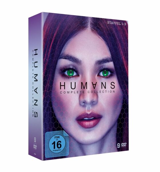 Humans - The Complete Collection (Season 1-3)  [9 DVDs]