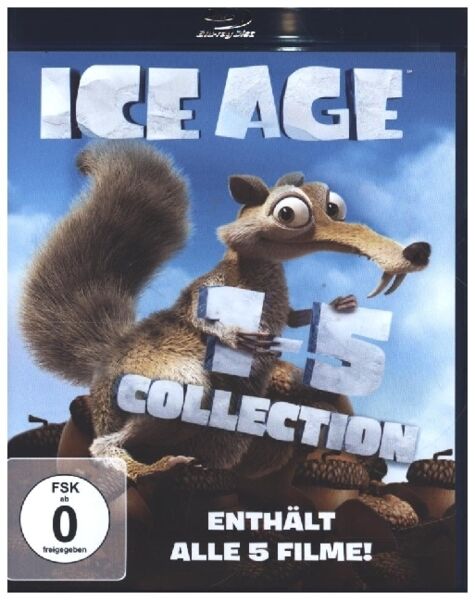 Ice Age - Box Set Teil 1-5  [5 BRs]