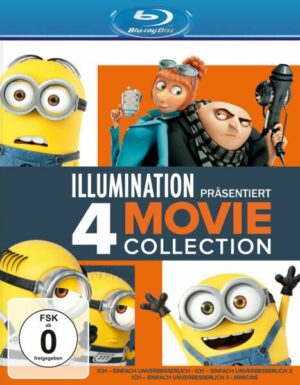 Ich - Einfach unverbesserlich 1-3 & Minions [4 BRs]