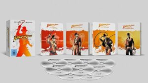 Indiana Jones 1-4 - 4K UHD - Steelbook Collection