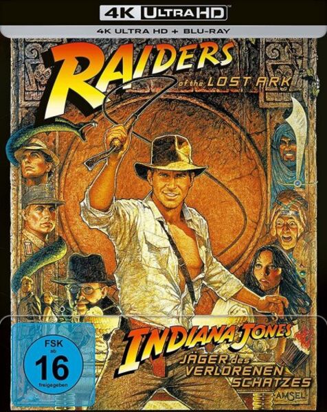 Indiana Jones - Jäger des verlorenen Schatzes - 4K UHD - Steelbook - Exklusiv