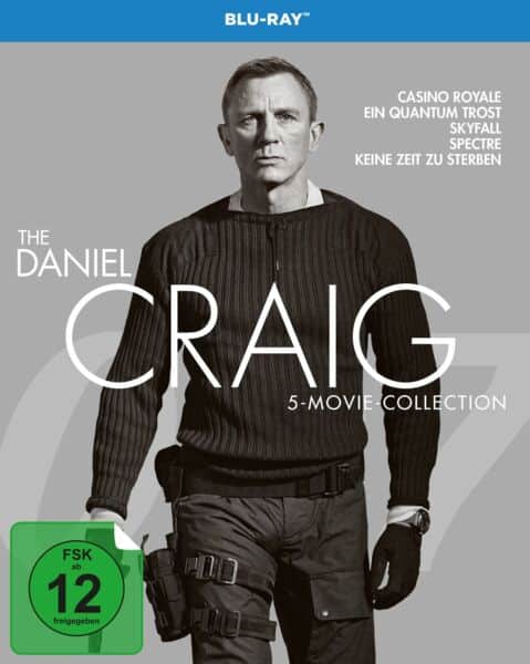 James Bond - The Daniel Craig 5-Movie-Collection  [5 BRs]