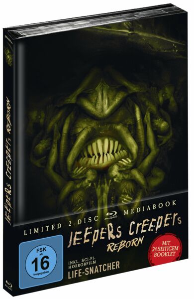 Jeepers Creepers: Reborn LTD. - 2-Disc-Mediabook mit 24-seitigem Booklet  (+ Bonus-Blu-ray)