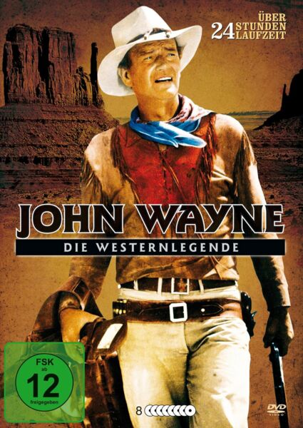 John Wayne - Die Westernlegende - Metallbox  [8 DVDs]