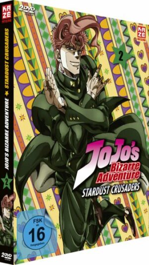 Jojo's Bizarre Adventure Part 3: Stardust Crusaders - 2. Staffel/Vol. 2 (Episoden 13-24)  [2 DVDs]