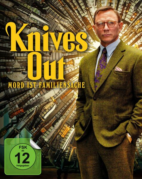 Knives Out - Mord ist Familiensache - Mediabook  (4K Ultra HD+ Blu-ray 2D)