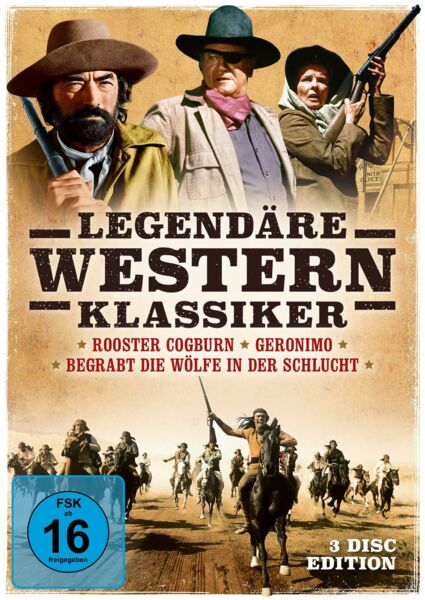 Legendäre Western-Klassiker  [3 DVDs]