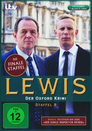 Lewis - Der Oxford Krimi - Staffel 9 + Pilotfilm 'Der junge Inspektor Morse'  [4 DVDs]