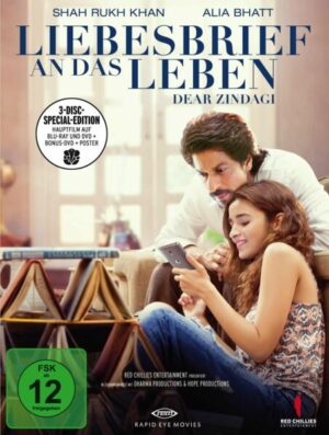 Liebesbrief an das Leben - Dear Zindagi  Special Limited Edition [+ DVD] [+ Bonus DVD] (+ Poster)