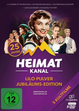 Lilo Pulver Jubiläums-Edition (25 Jahre Heimatkanal) (5 DVDs)